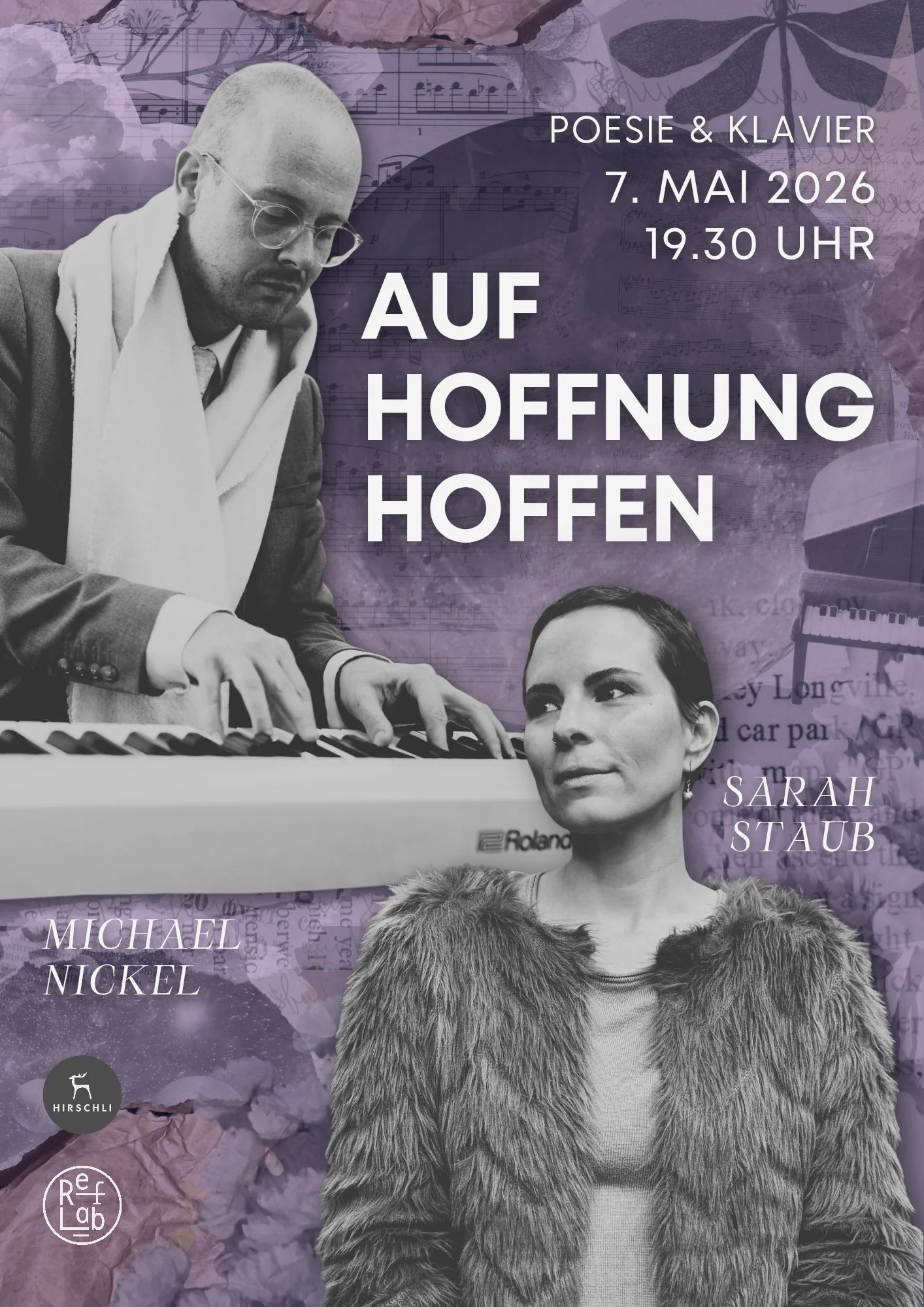 Auf Hoffnung Hoffen: Poesie und Klavier
