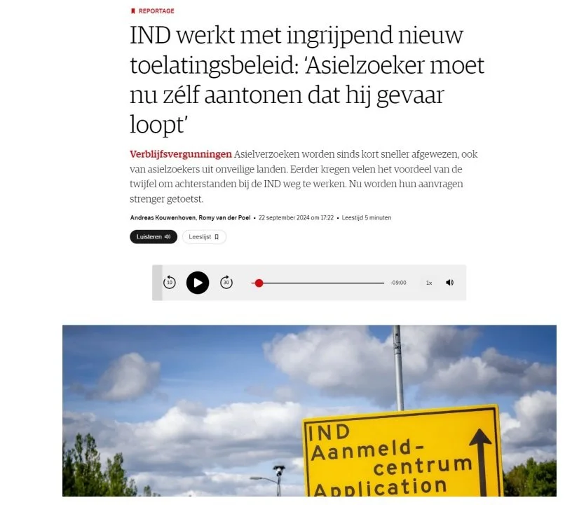 IND wijst vaker af, zeer zorgwekkend