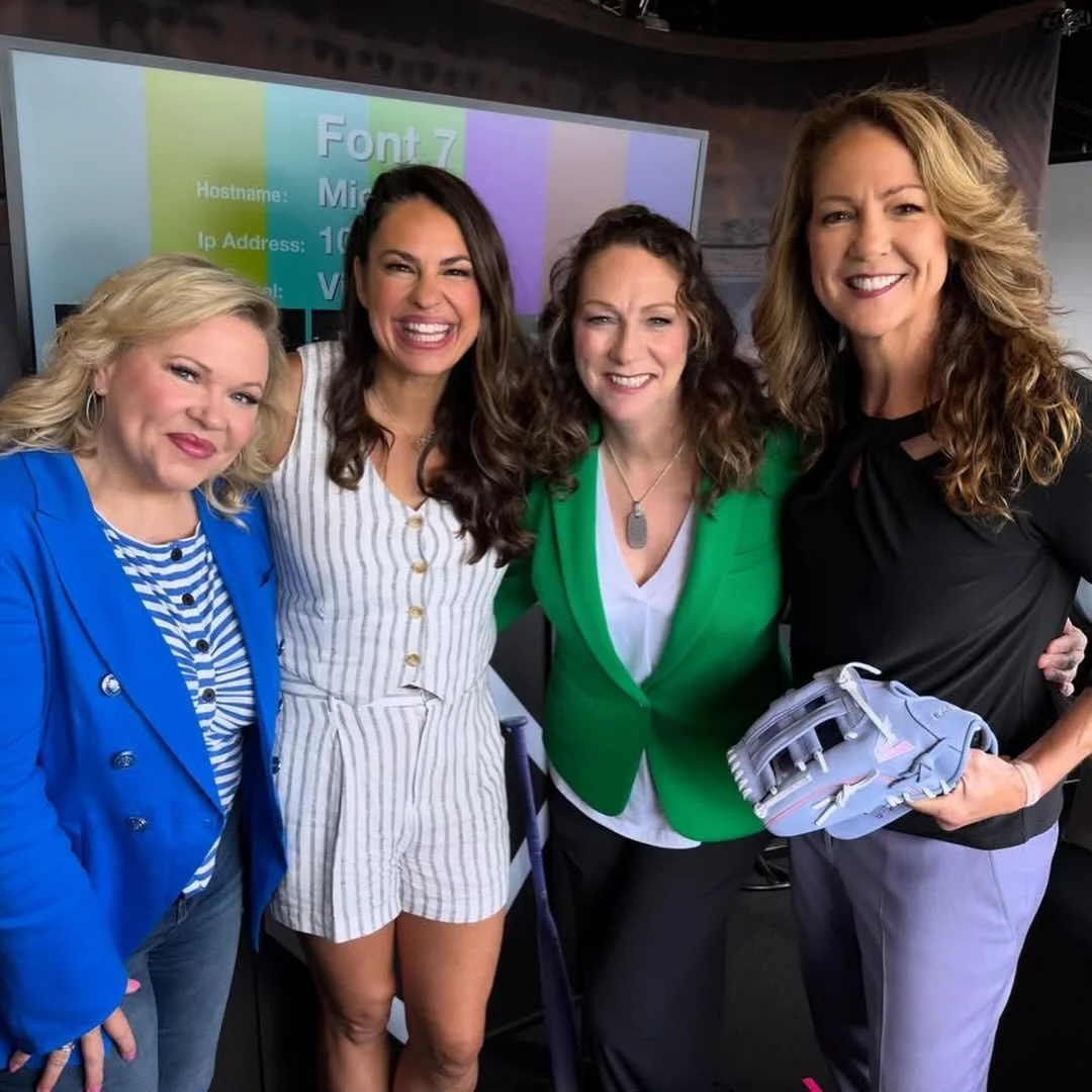 Day #1 in the booth @ the WCWS 🥎. Always a great time with our ESPN family!!!! 

Thank you to all the softball fans who are glued to the TV/ESPN app right now. It&rsquo;s the most wonderful time of the year (aside from Christmas 😂).
