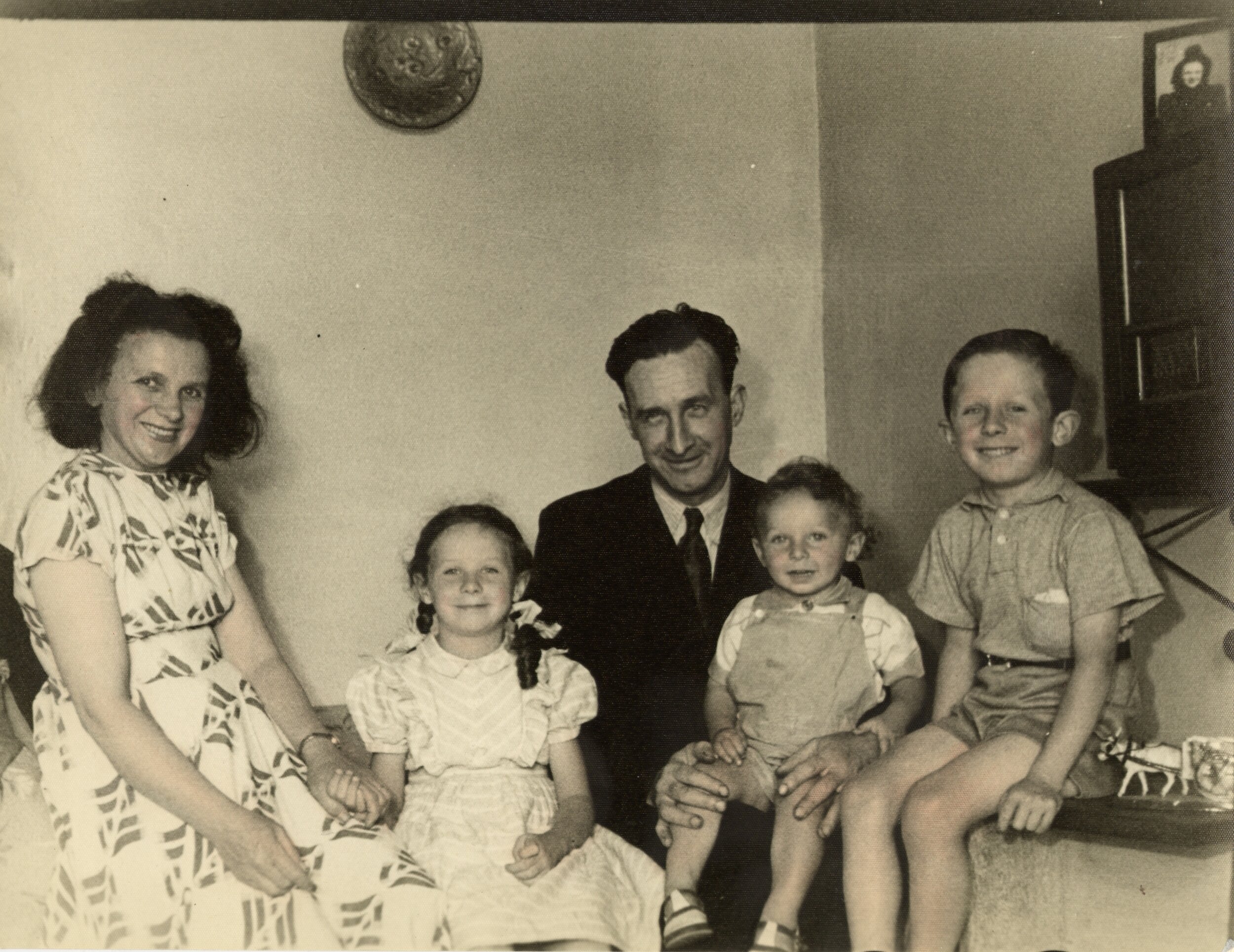 Van der Stighelen Family, early 1955