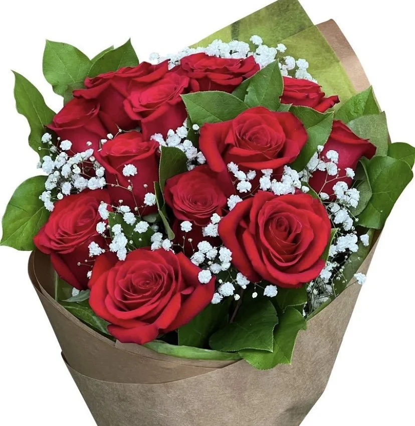 Lilo and Stitch-Dozen roses