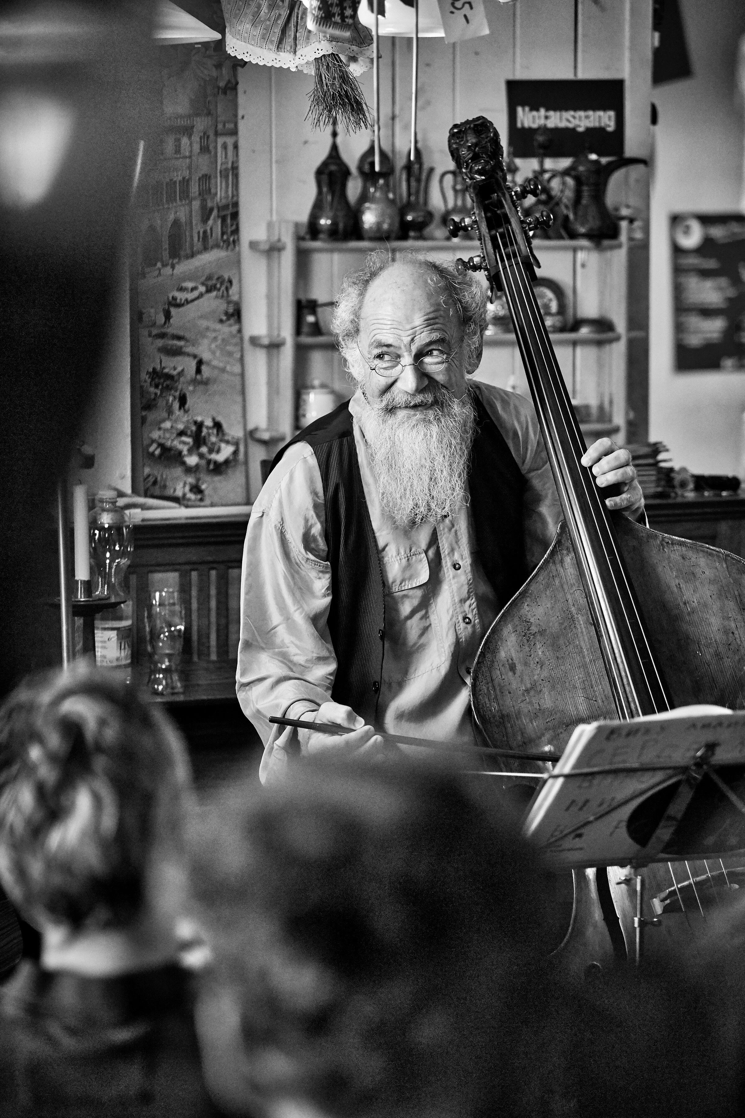 Christian Sutter, Kontrabass