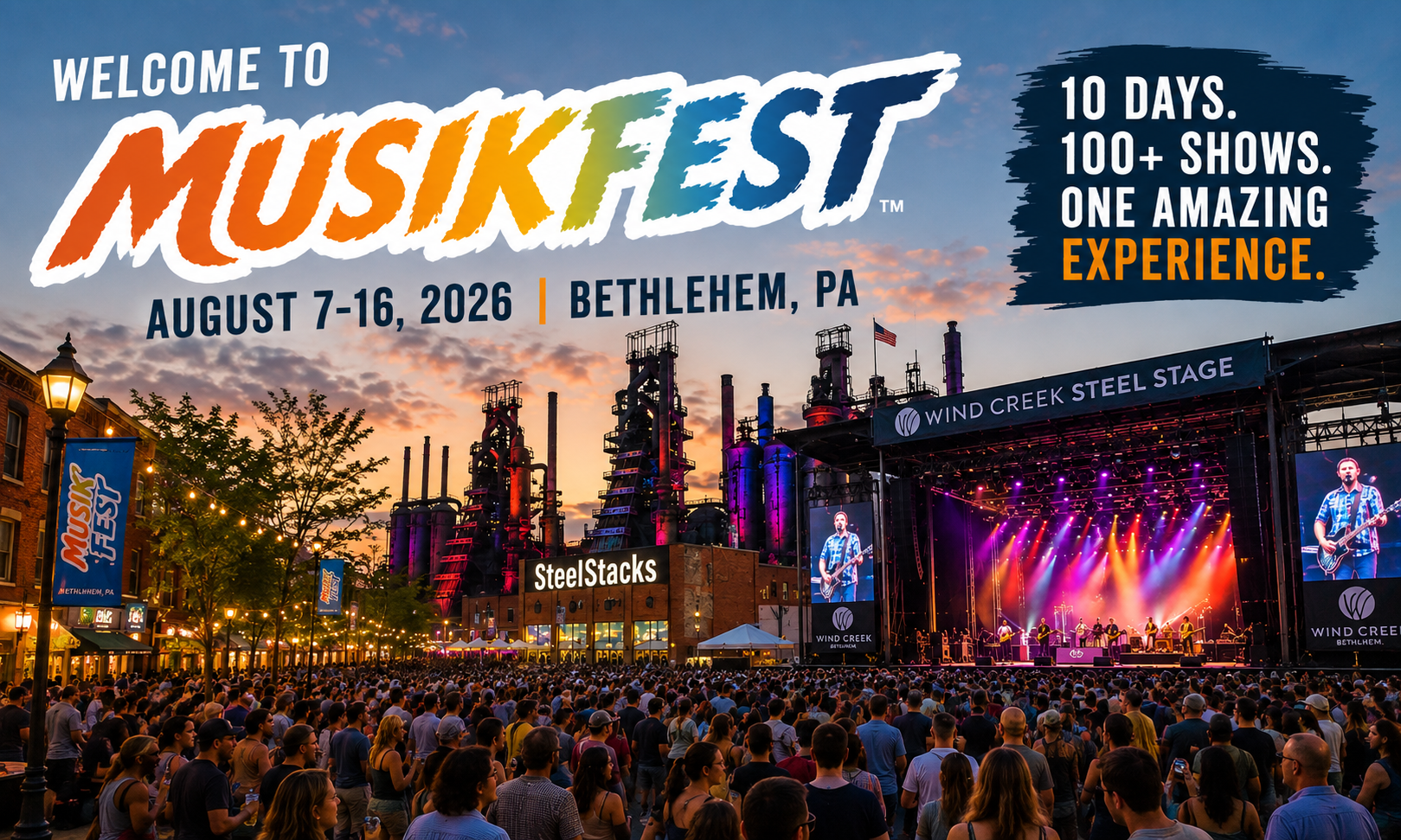 Your Guide to the Final Weekend of Bethlehem, PA Musikfest 2026