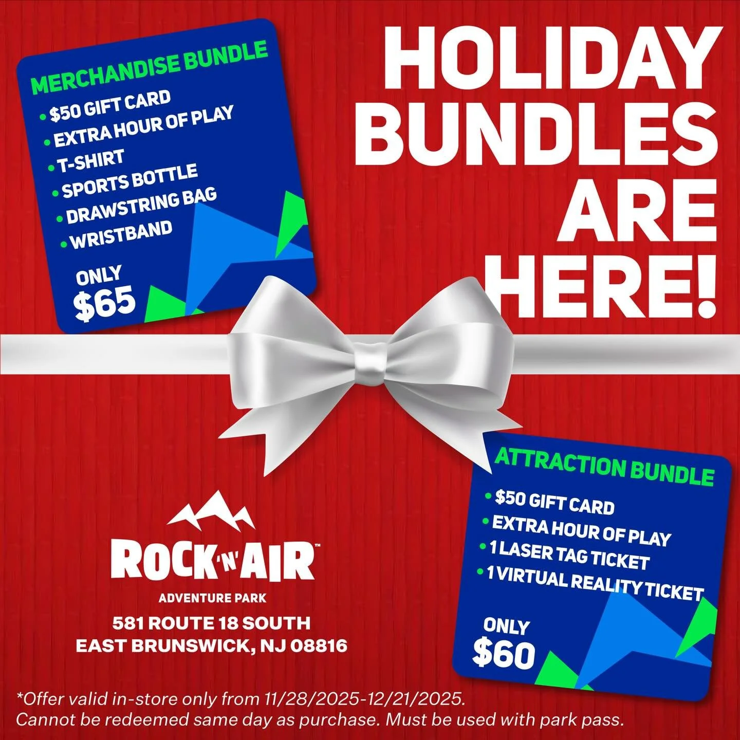 Holiday Bundles are HERE! 🎄
Give the Gift of The Great Indoors!
Available in-store now through December 21st &mdash; don&rsquo;t miss out! ✨