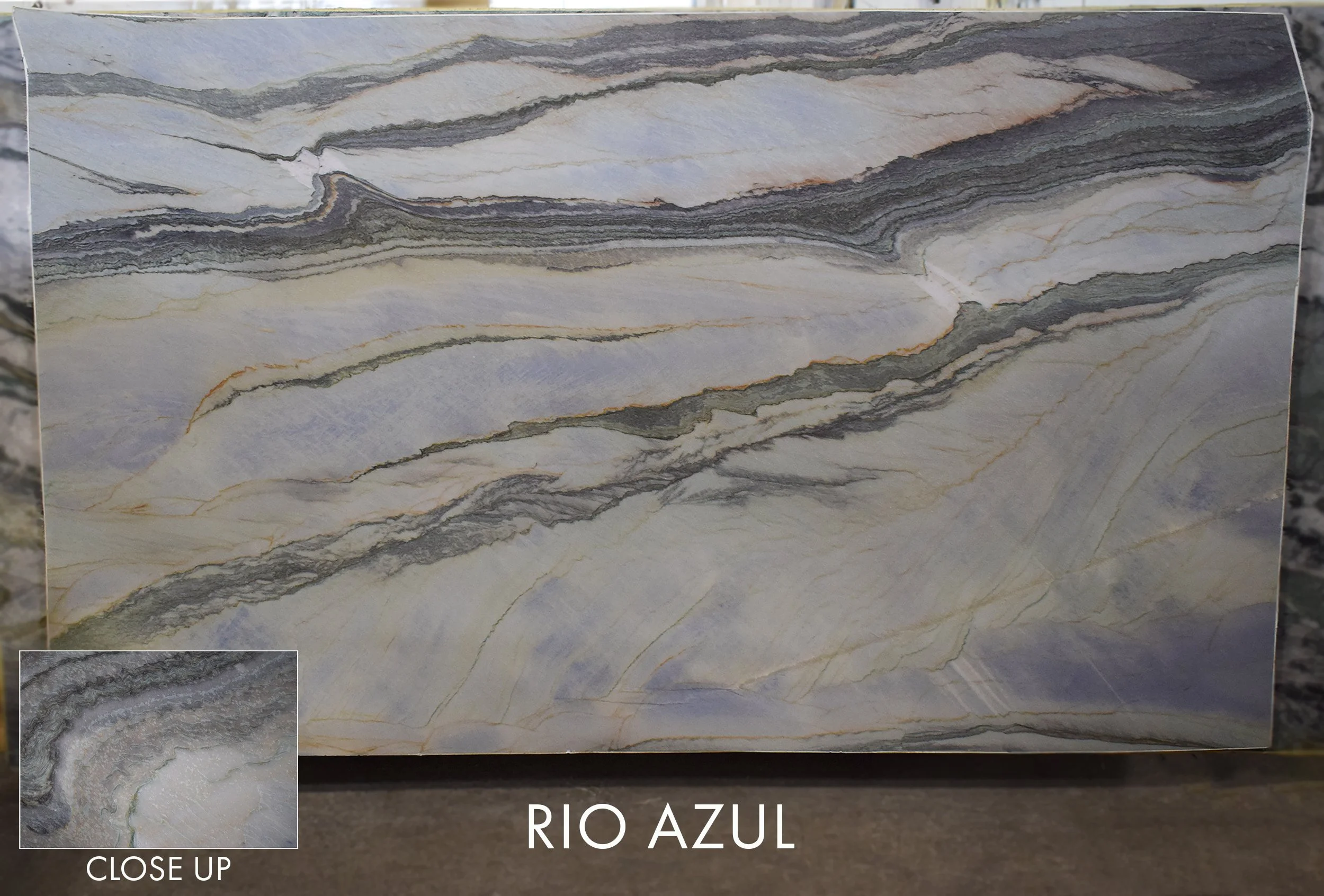 Rio Azul Quartzite 3cm