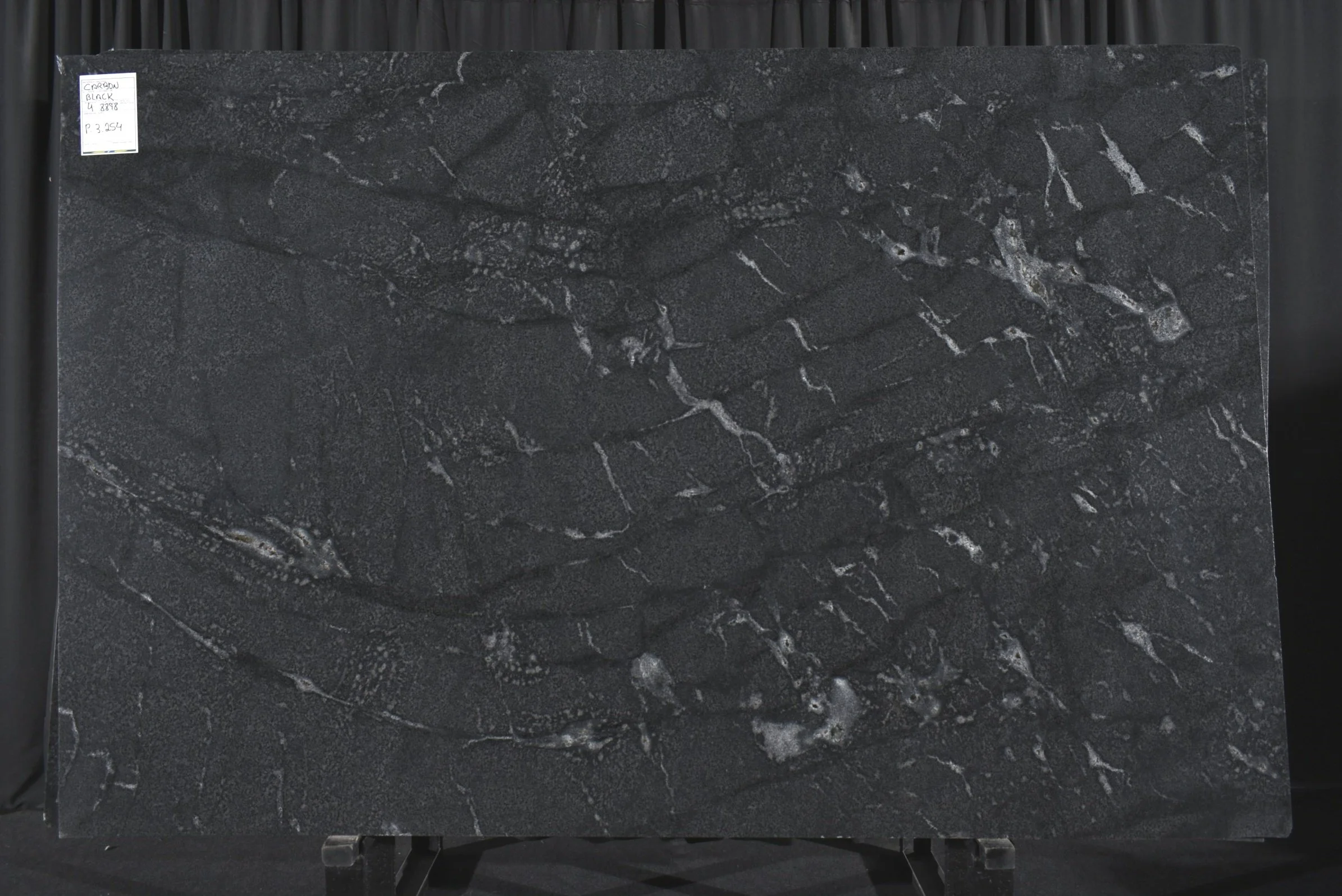 CARBON BLACK LEATHER GRANITE 
