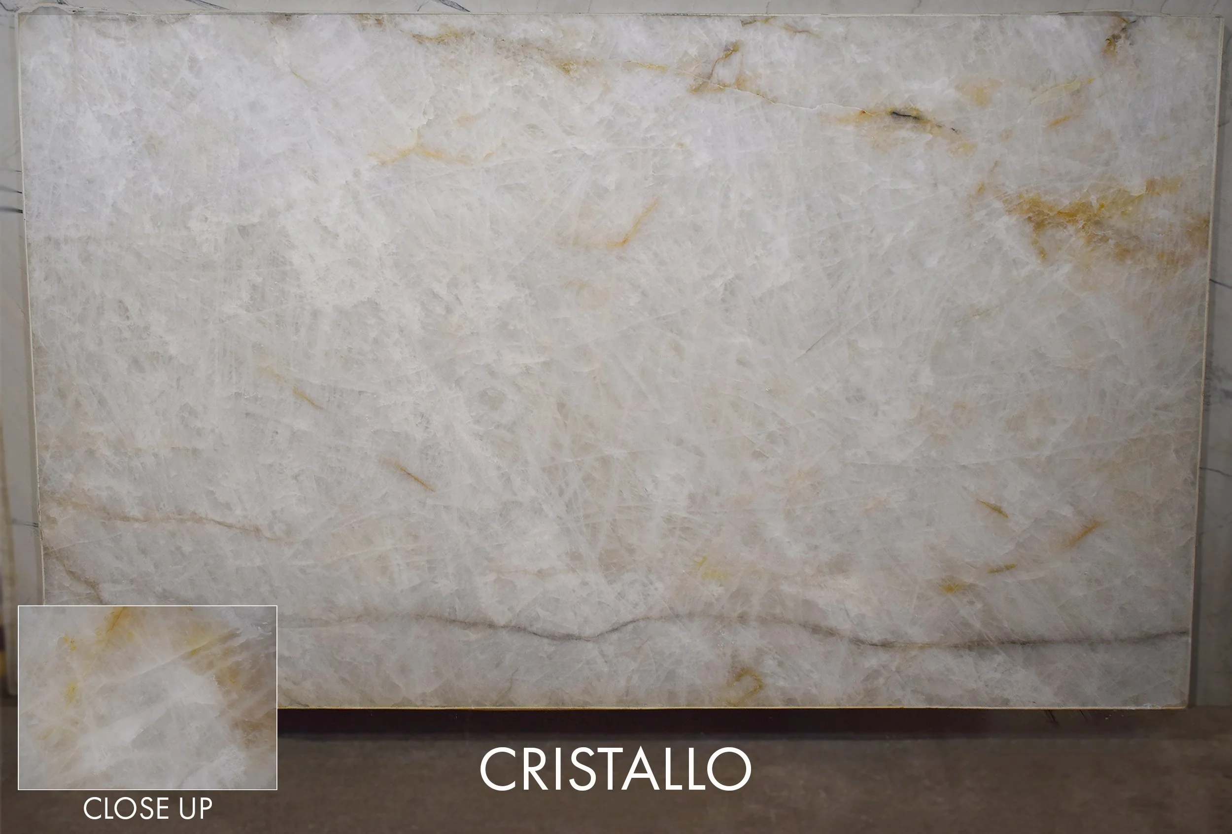 Cristallo Quartzite 3cm