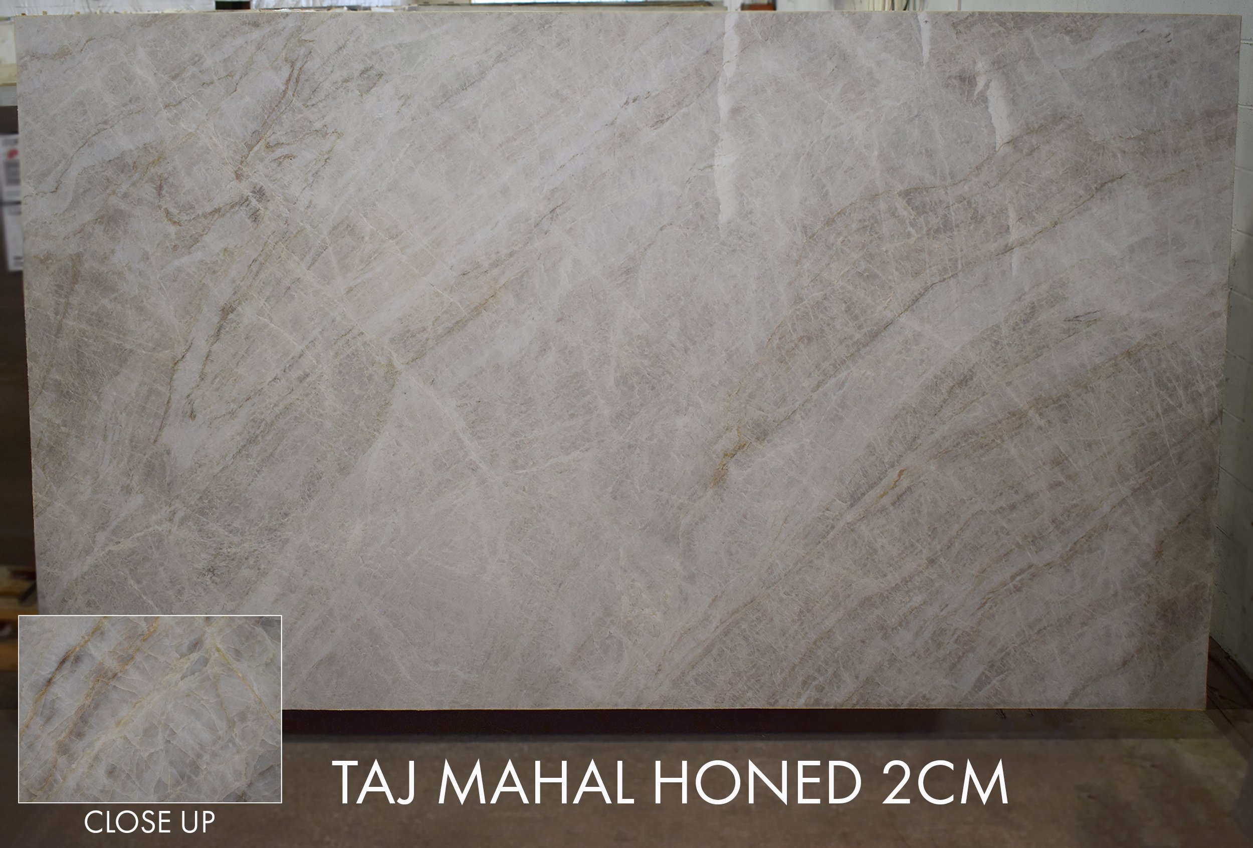 Taj Mahal Honed 2cm quartzite