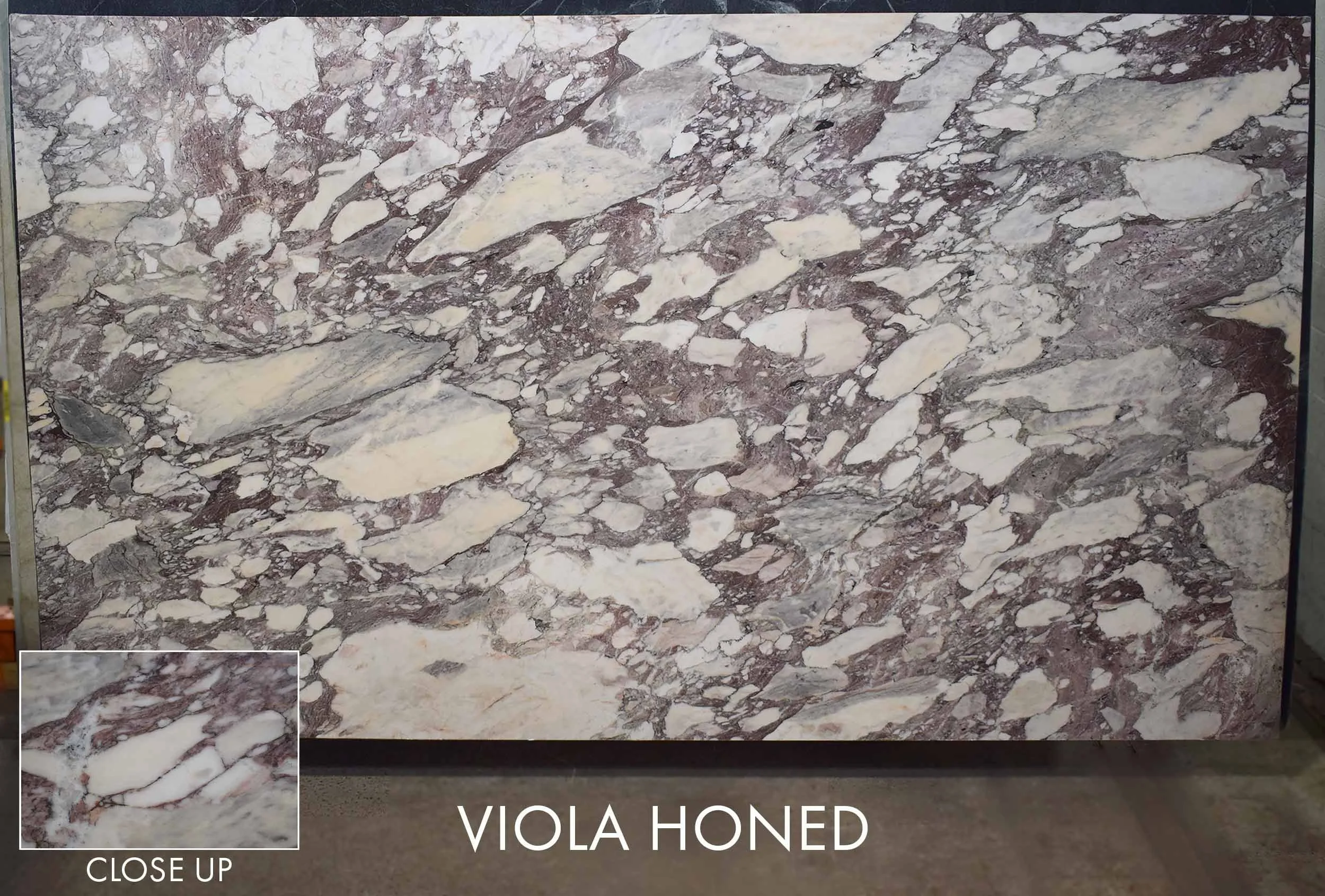 Viola Honed 3cm marble