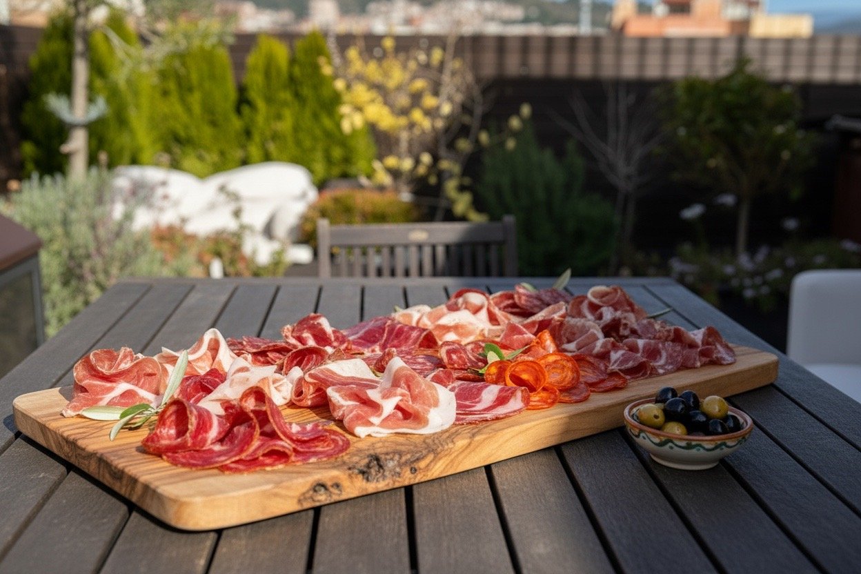 Уютная терраса в Барселоне для уроков испанского языка