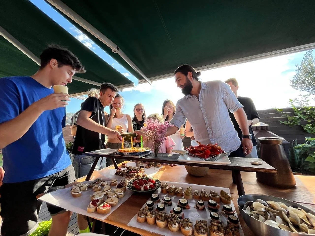 Мастер-класс по приготовлению черной паэльи в Барселоне