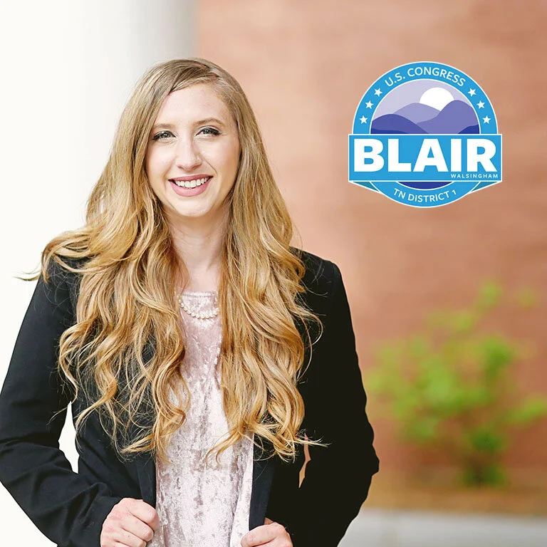 Press Release: Congressional Candidate, Blair Walsingham, TN-01, Shows Her Strength with Endorsements