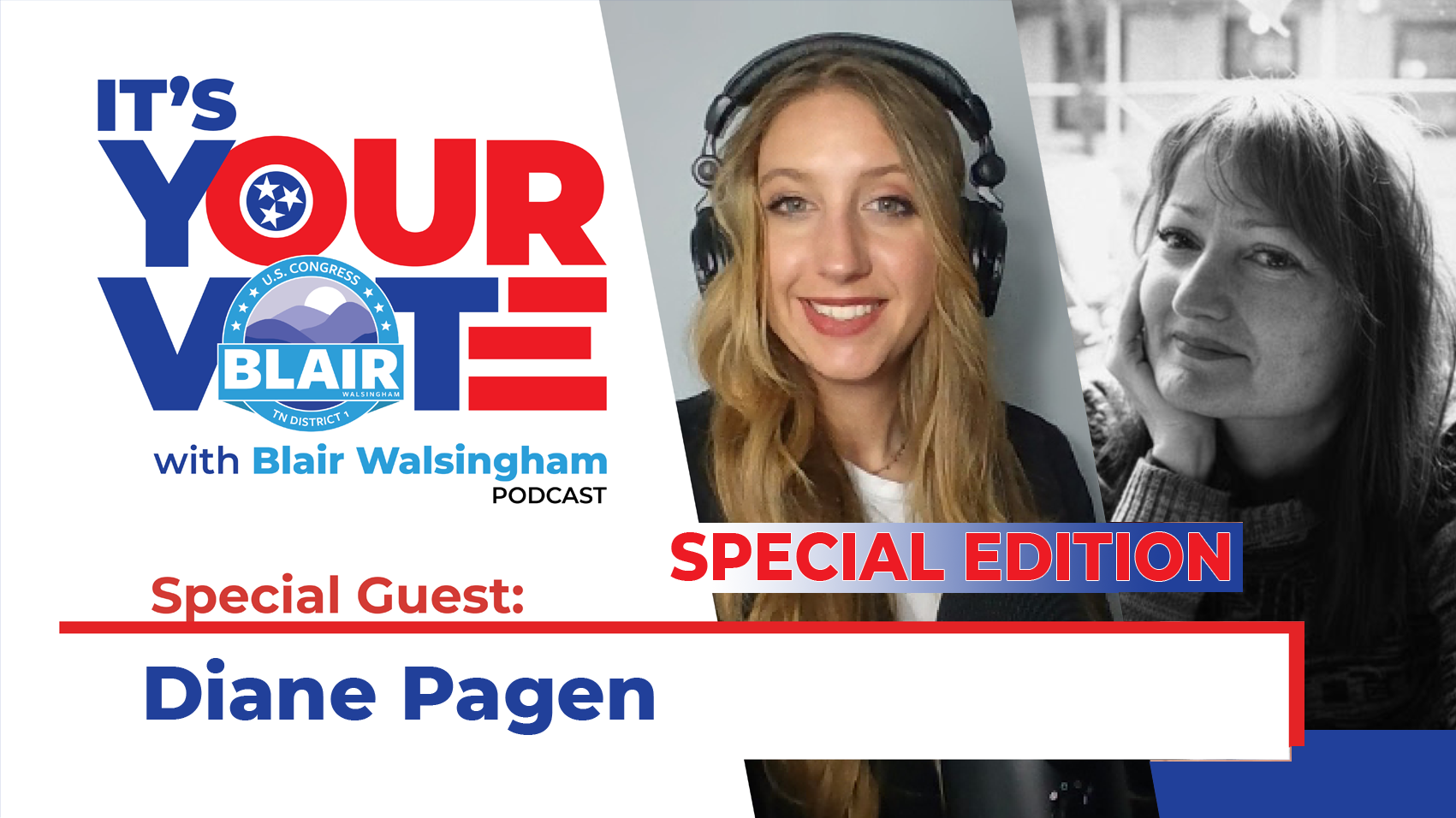 Talking UBI with Social worker, social policy analyst, writer  Diane Pagen  and host Blair Walsingham.