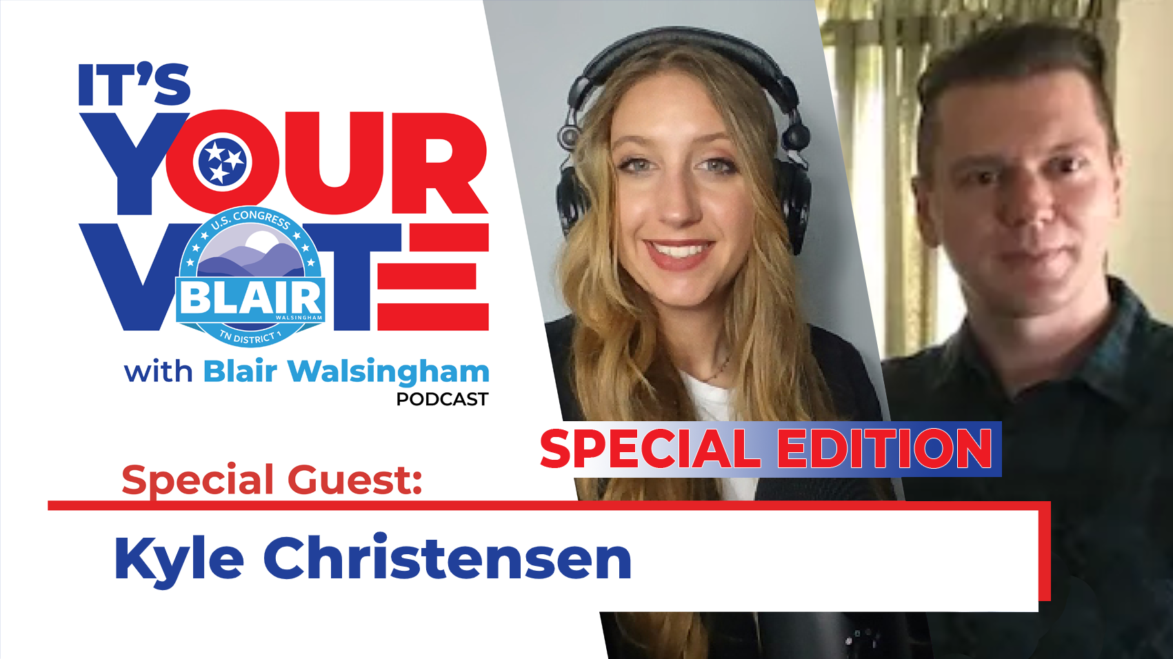 Talking UBI with Andrew Yang's 1 year $1000/mo Freedom Dividend recipient   Kyle Christensen   and host Blair Walsingham