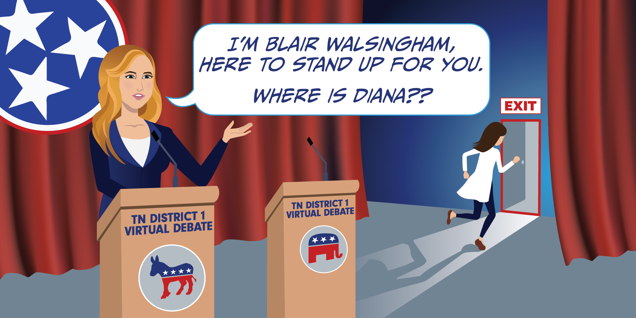 Democratic opponent not only one calling out GOP congressional candidate for refusing debate