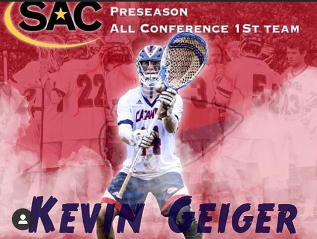 Congrats to 2016 alum Kevin Geiger on being named to the SAC Preseason All Conference first team! #thatsthewaythunderrolls #themost