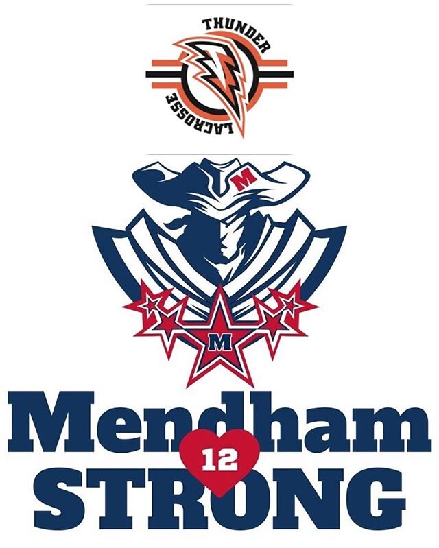 Thunder Lacrosse is #MendhamStrong @morrissussexsports