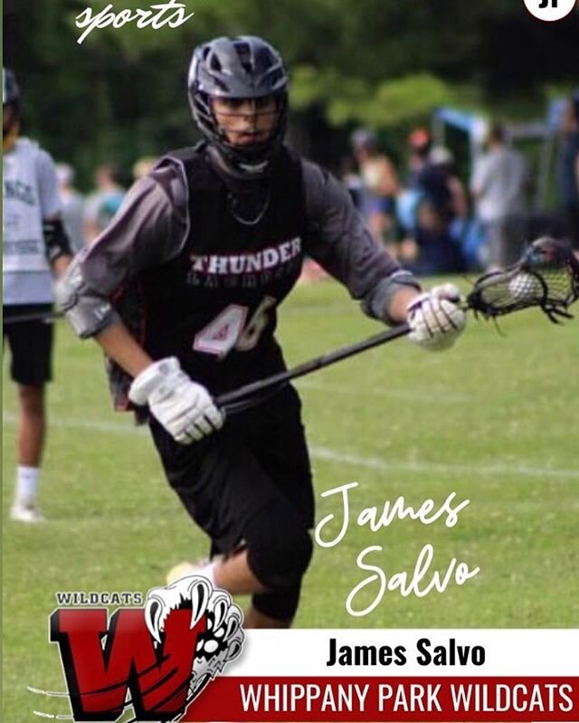 We are so glad to have a partnership with Morris-Sussex Sports and love the extras we get in return! This week&rsquo;s featured athlete is Whippany Park junior James Salvo!

Are you a THUNDER athlete in MORRIS or SUSSEX COUNTY and want to be featured