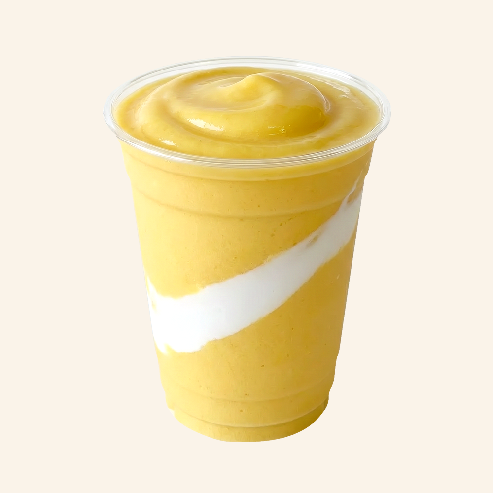 HH COLADA - Pineapple, mango, orange juice, banana, agave, coconut milk.