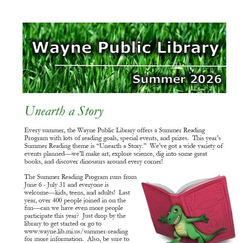Summer Newsletter