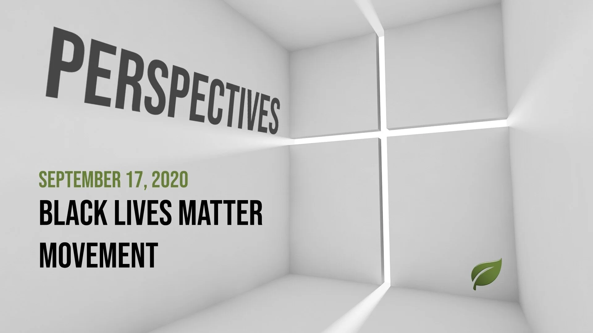 Perspectives Podcast - Black Lives Matter (BLM) Movement