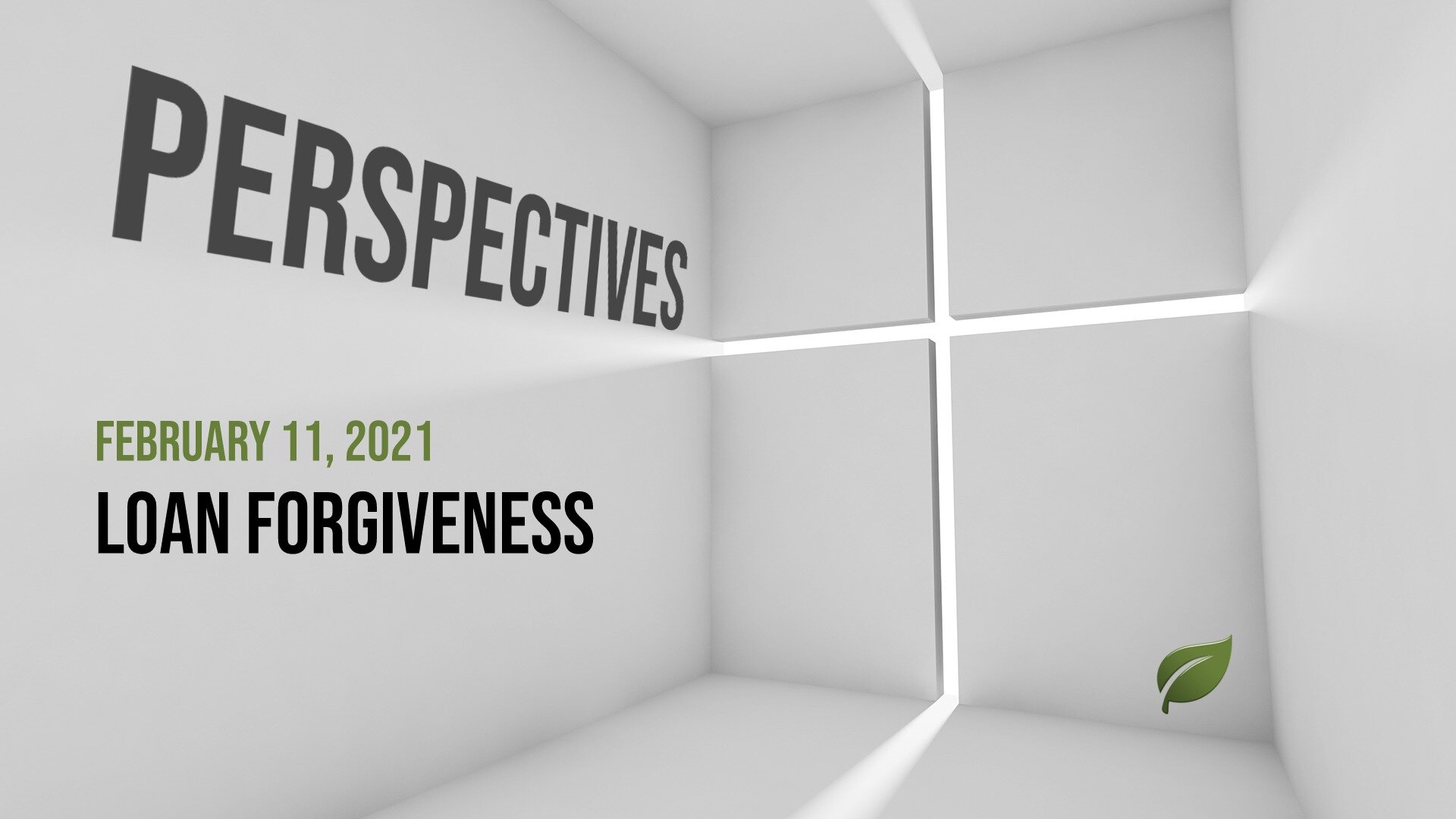 Perspectives Podcast - Loan Forgiveness