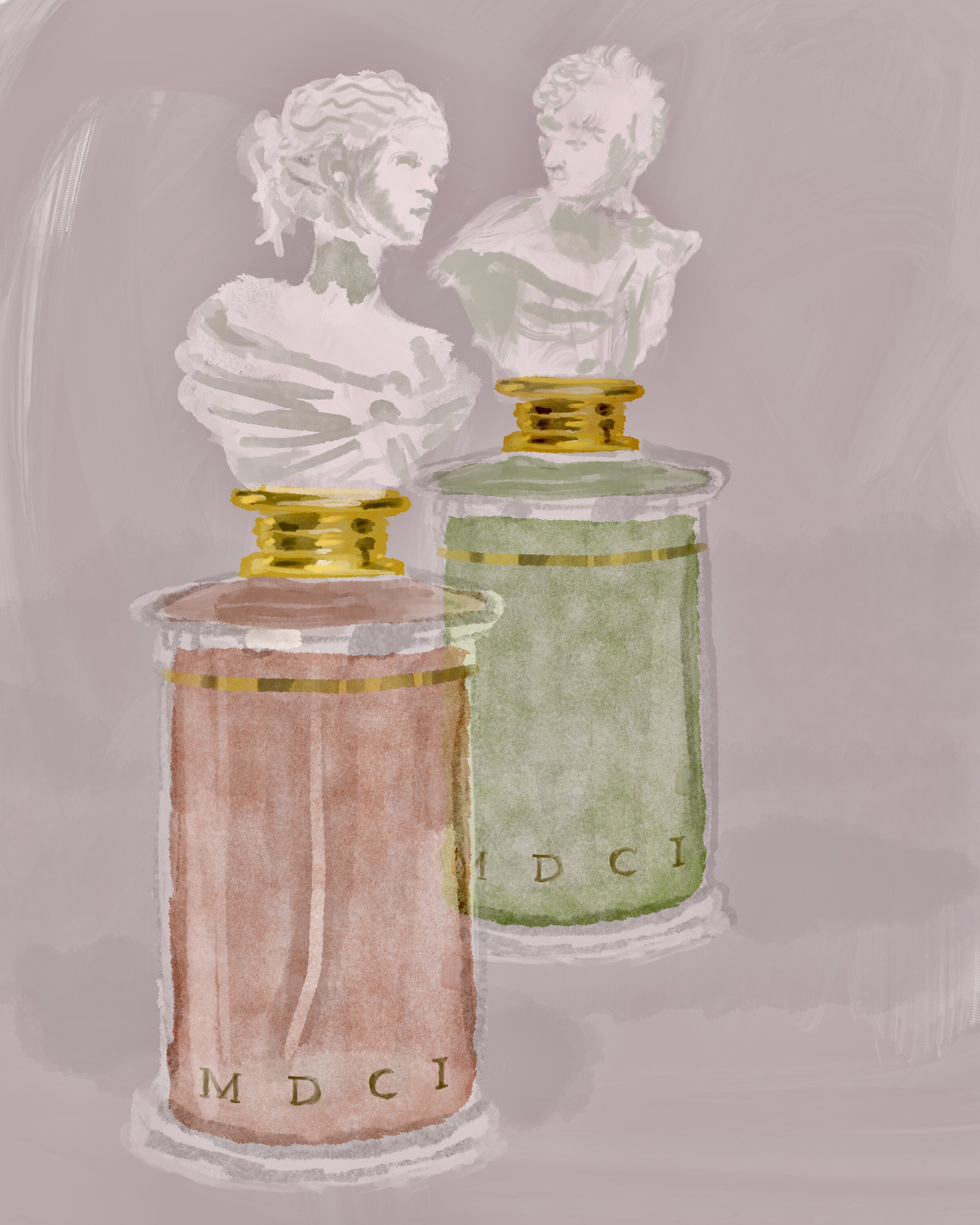 Louis Vuitton Parfum Rose Des Vents by Christina Gliha