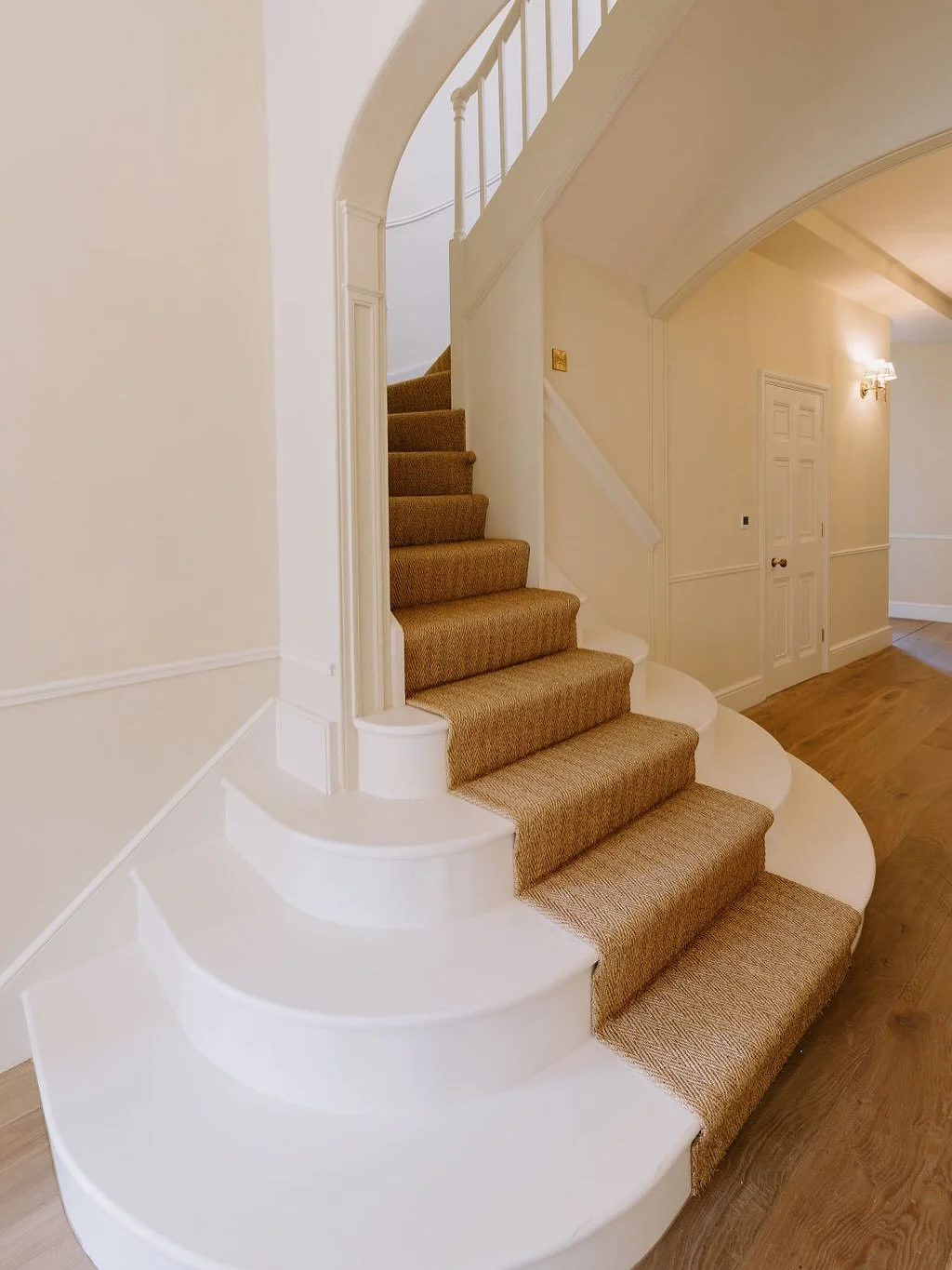 Craftsmanship in every detail ✨

At 30&ndash;32 Dollar Street, Cirencester, every element was designed to reflect the balance between history and modern living &mdash; and the staircases are no exception.

Restored and refined as part of the wider Ge