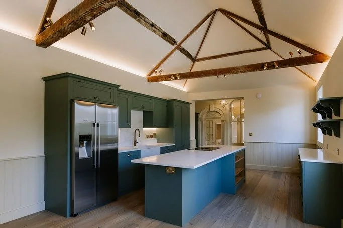 Every kitchen we design begins as part of the architecture itself ✨

We can personally design each kitchen before handing over a detailed specification to the joiners, ensuring every proportion, line and finish is perfectly tailored to the space.

Wi