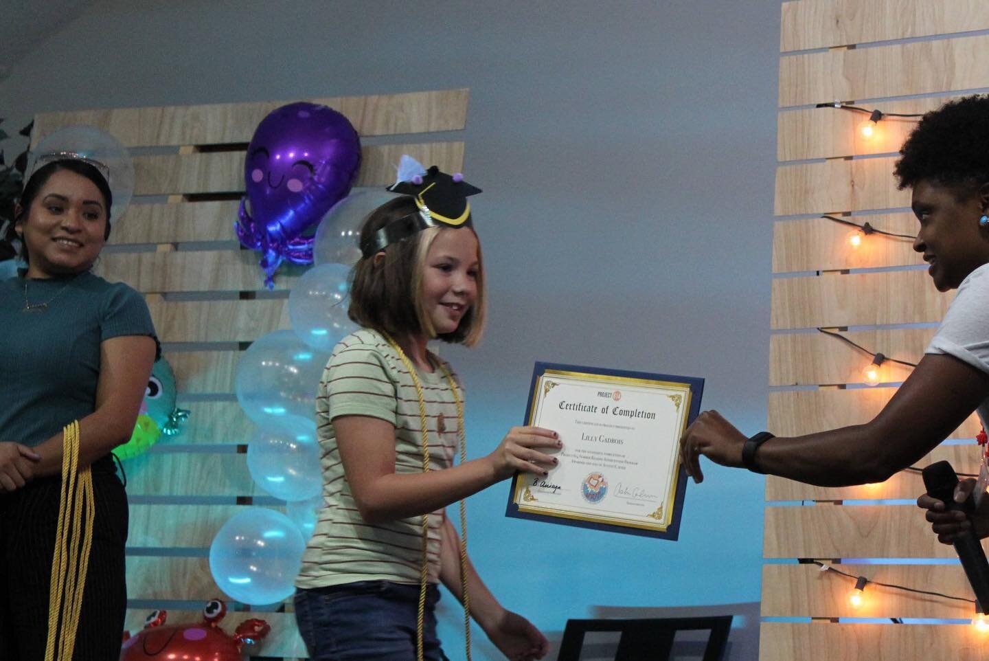 The last week of Project 614&rsquo;s &ldquo;Summer Reading Intervention Program&rdquo; has come to a close! We got to celebrate the last week with a picture day, graduation ceremony, and graduation party! Students were awarded with free backpacks and