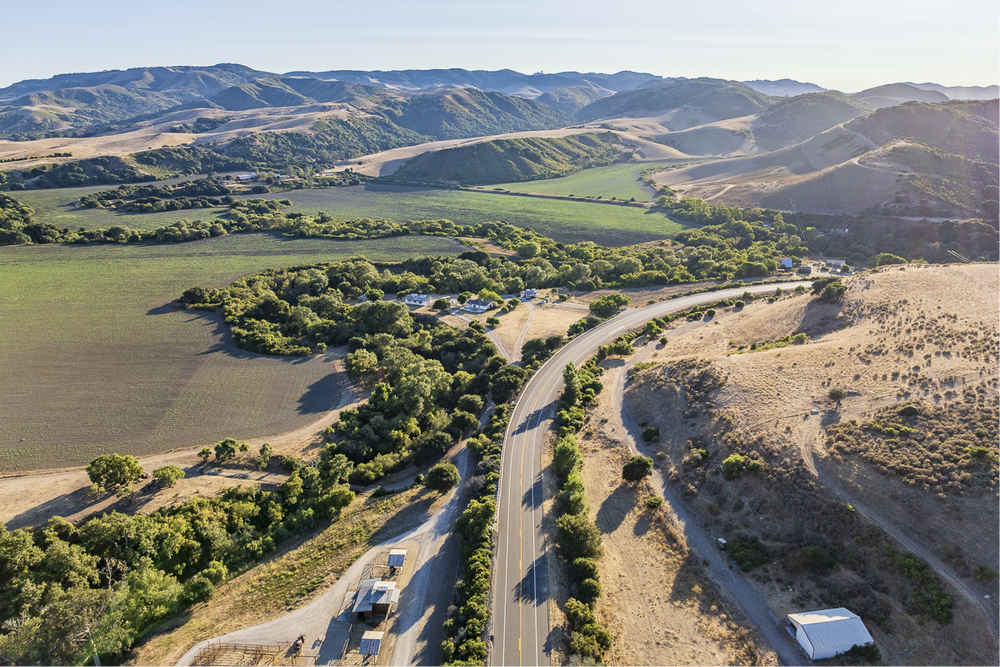 Rangeland and mature oaks at Big Bend Ranch