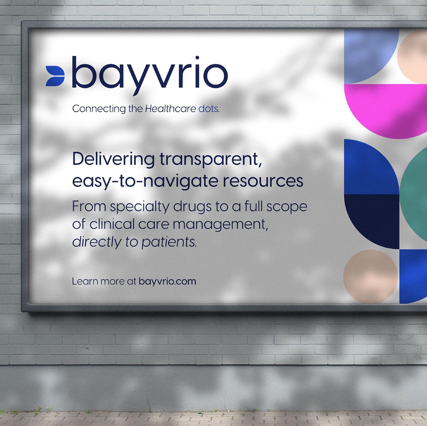 We loved this project and can&rsquo;t wait to see it out in the world!
Creative agency: @hypegroup 
Branding design: @soleil_creative 
Project: Fresh, out-of-the-box branding identity for healthcare company, Bayvrio. ⚪️🔵🟣