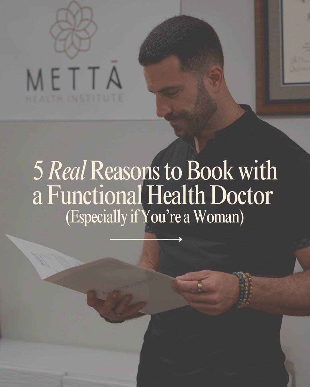 You&rsquo;re not crazy. You&rsquo;re not being dramatic. You&rsquo;re not making it up.

You&rsquo;re just finally listening to your body, and that&rsquo;s brave.

So many women come to Metta after years of being dismissed, told they&rsquo;re &ldquo;