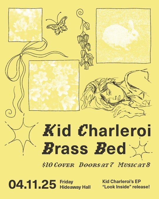 Kid Charleroi EP Release with Brass Bed