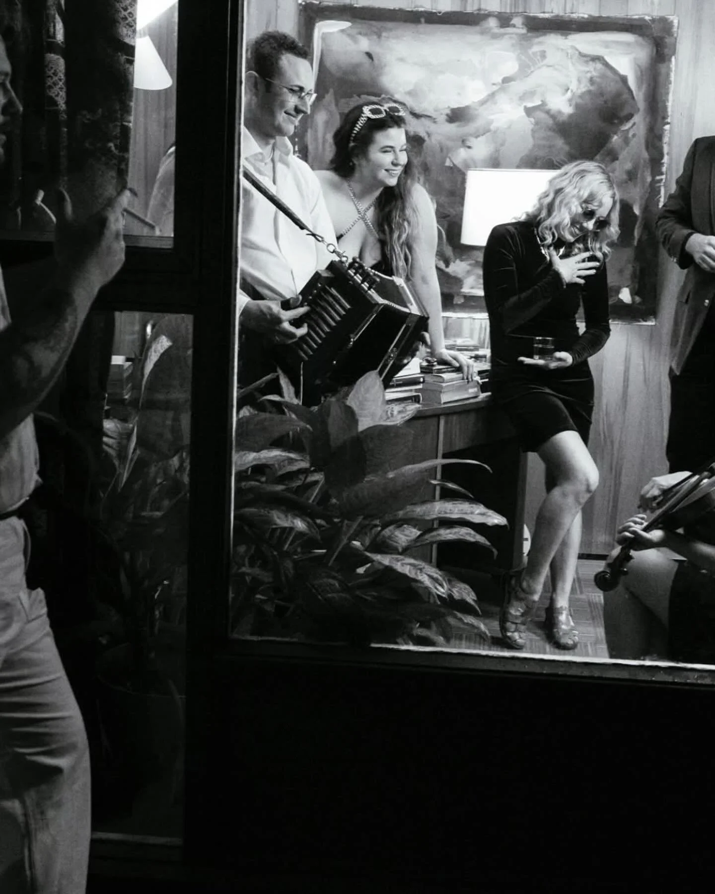 Tonight! Prends Courage Trio 
Happy Hour 5-7pm
$5 old fashioned &bull; margarita &bull; tom collins &bull; lemon drop &bull; house wine &bull; frozen cocktails 
Music starts at 8pm