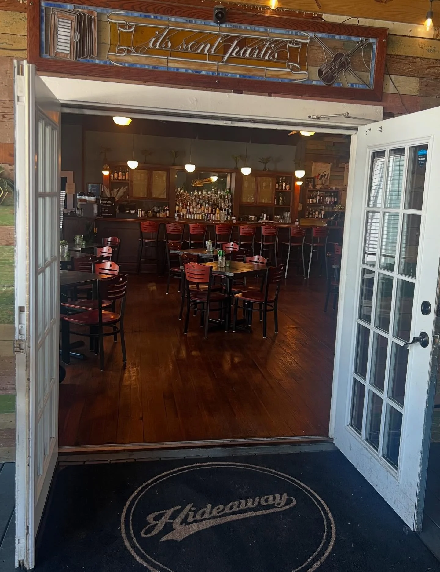 Doors open kinda weather! We are open 11am - 2pm for lunch