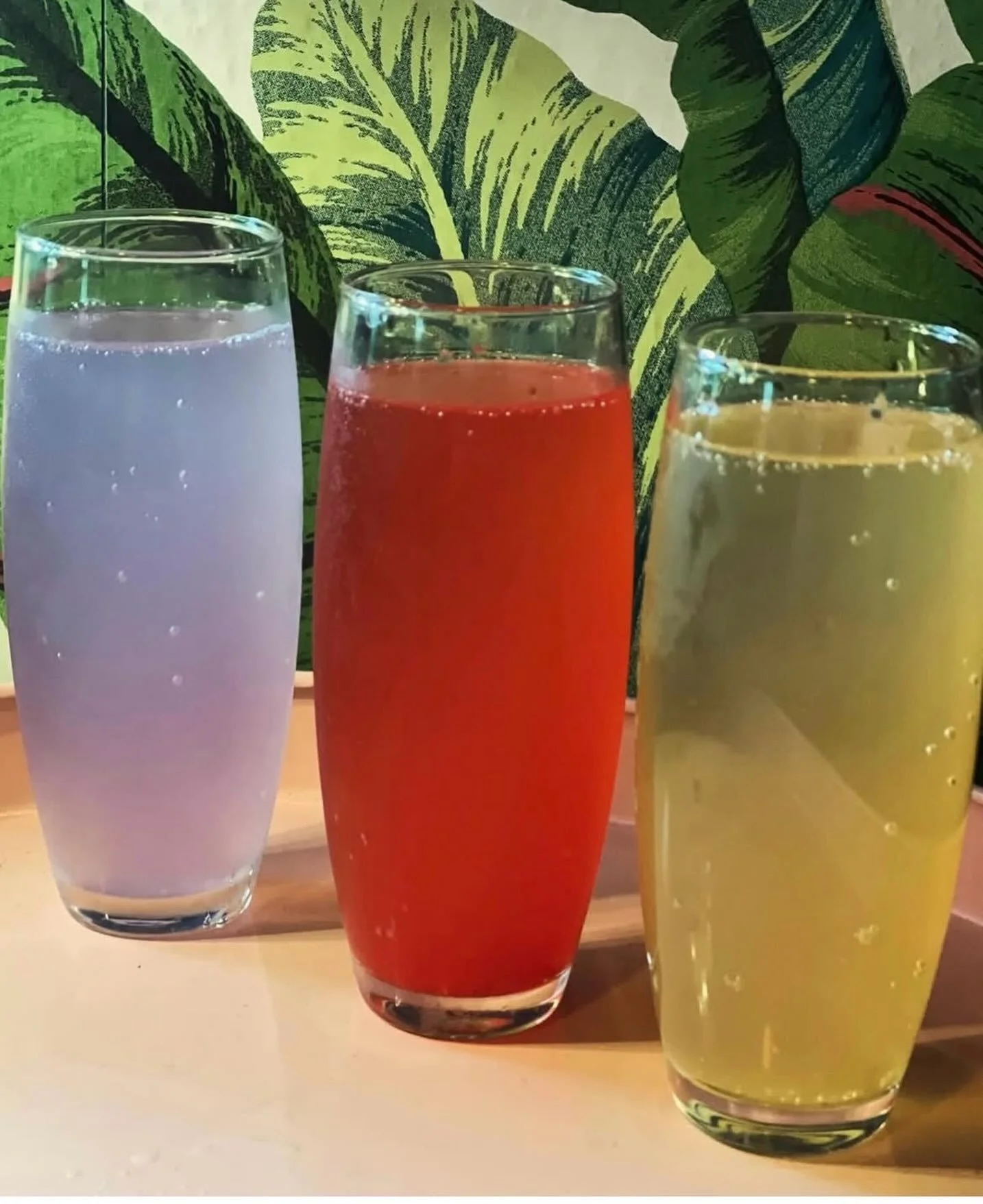 Join us for Sunday brunch 11am - 2pm, mimosa juice flights, brunch menu and most importantly AC!