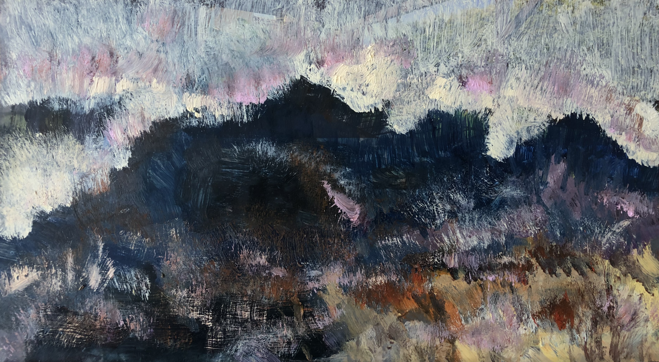 Close Out Sale  |  Oil on Card Stock  |  6" x 11"  |  May 2021
  