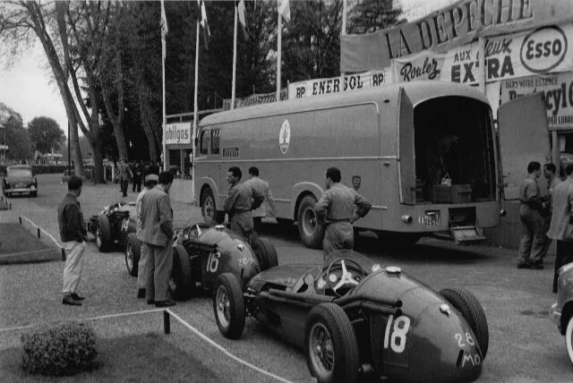 Maserati Team - Paris, France 1955