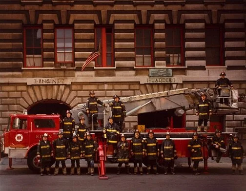 Firemen; New York City Fire Department, 1972