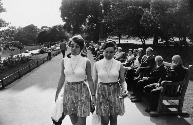 Garry Winogrand, Untitled, from Women are Beautiful Portfolio (Two Women), 1965-75 Gelatin silver print