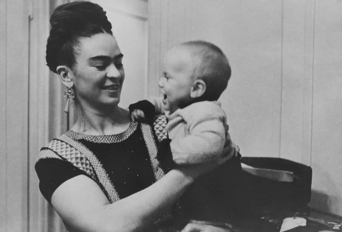 Frida with her Godson, 1938