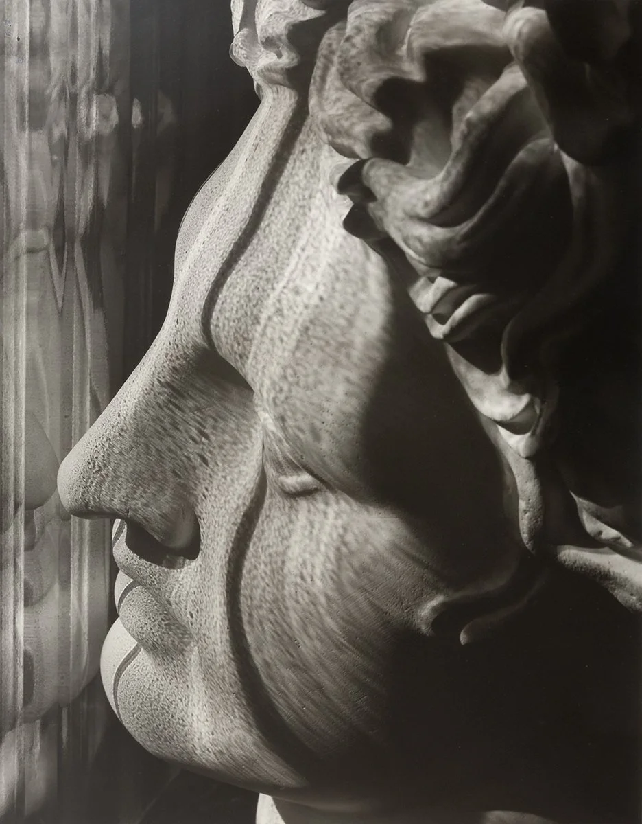 Carlotta Corpron, Light Follows Form of Greek Head, 1946