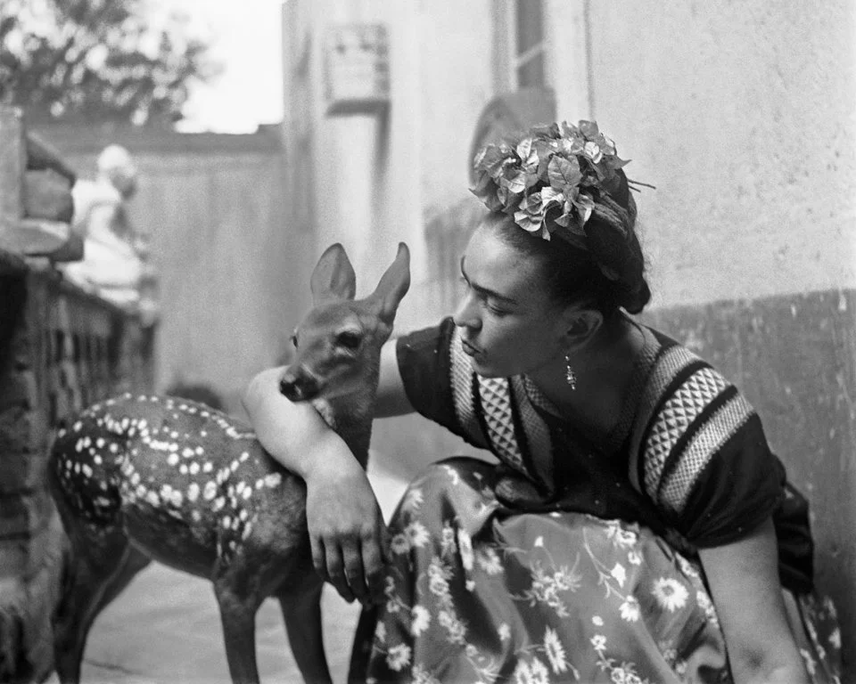 Nickolas Muray: Frida with Granizo, Version 2, 1939