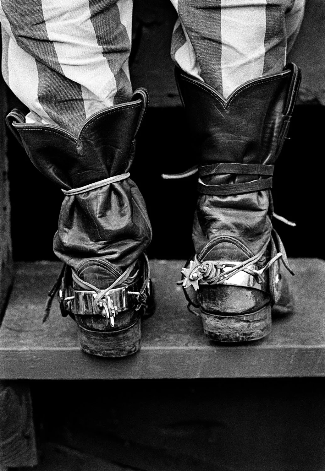 Bill Kennedy: Boots and Spurs, Texas Prison Rodeo, c. 1977-81