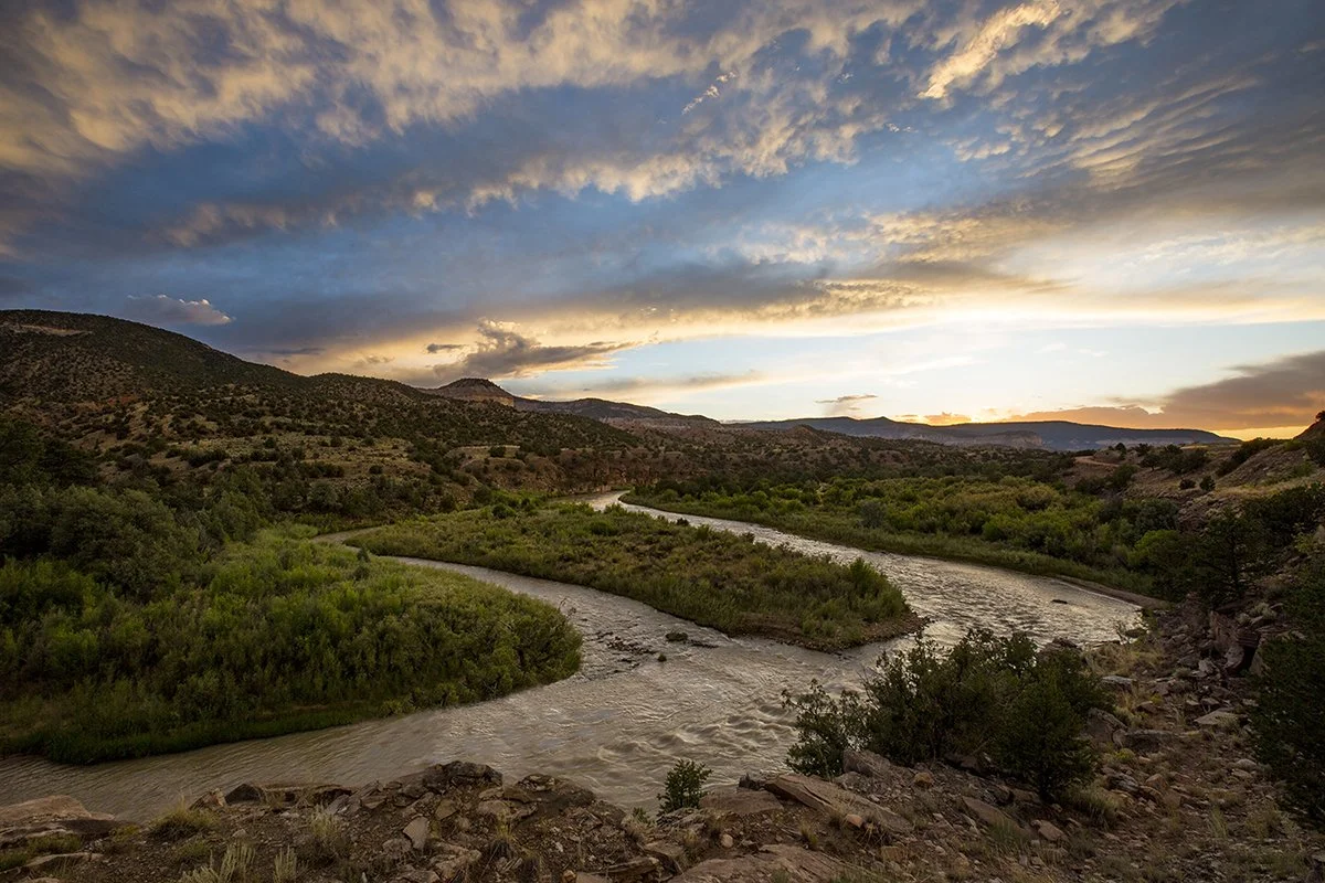 Janis Hefley: Rio Chama Sunset, 2019