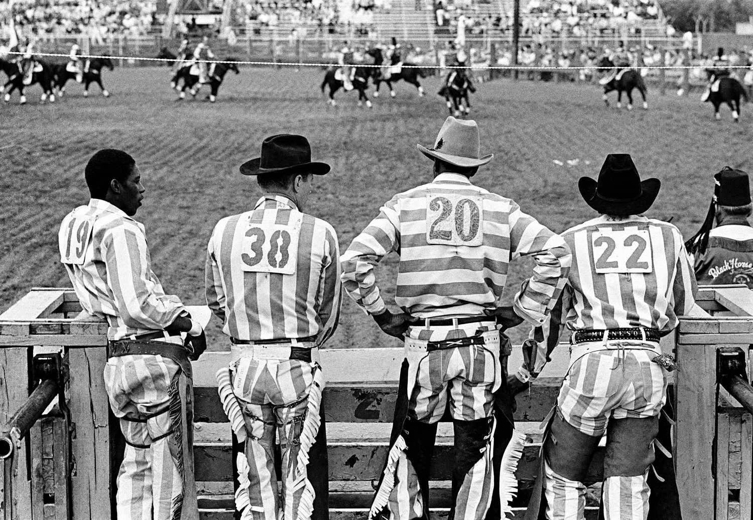 Bill Kennedy: Opening Ceremonies, Texas Prison Rodeo, c. 1977-81