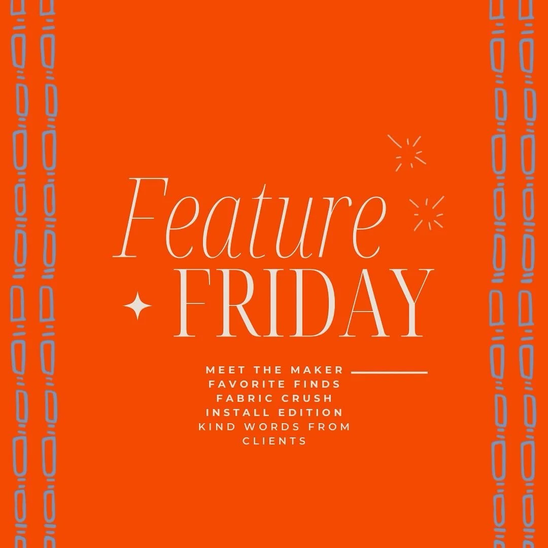 Excited to start Feature Friday where I will share a favorite item, link, artist, you name it! Happy 4th to each of you 🧨❤️🤍💙🧨