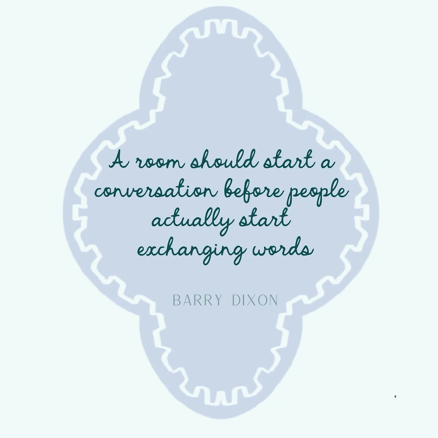 What would your space say?