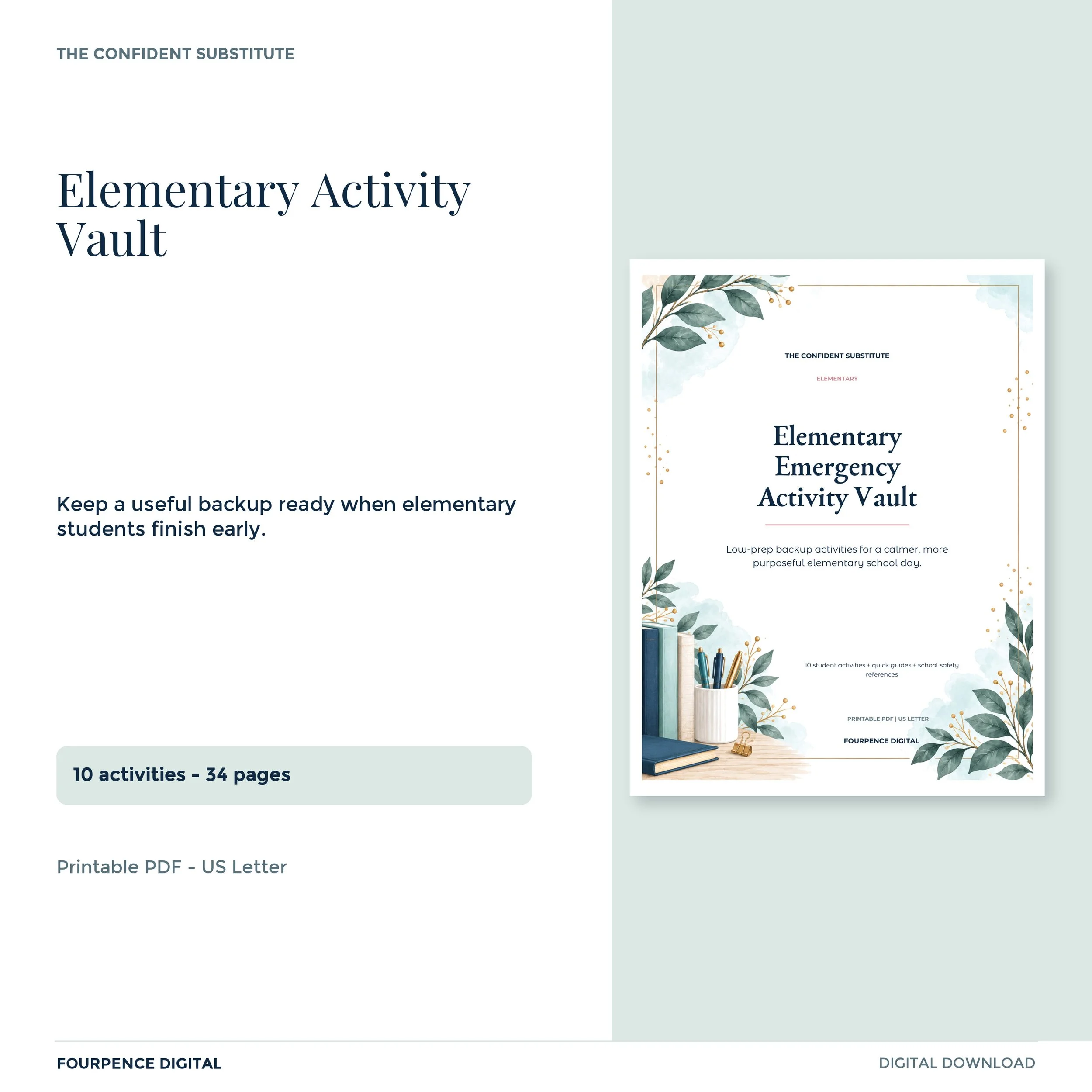 Elementary Emergency Activity Vault